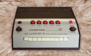 A picture of Farfisa Rhythm 10 drum machine